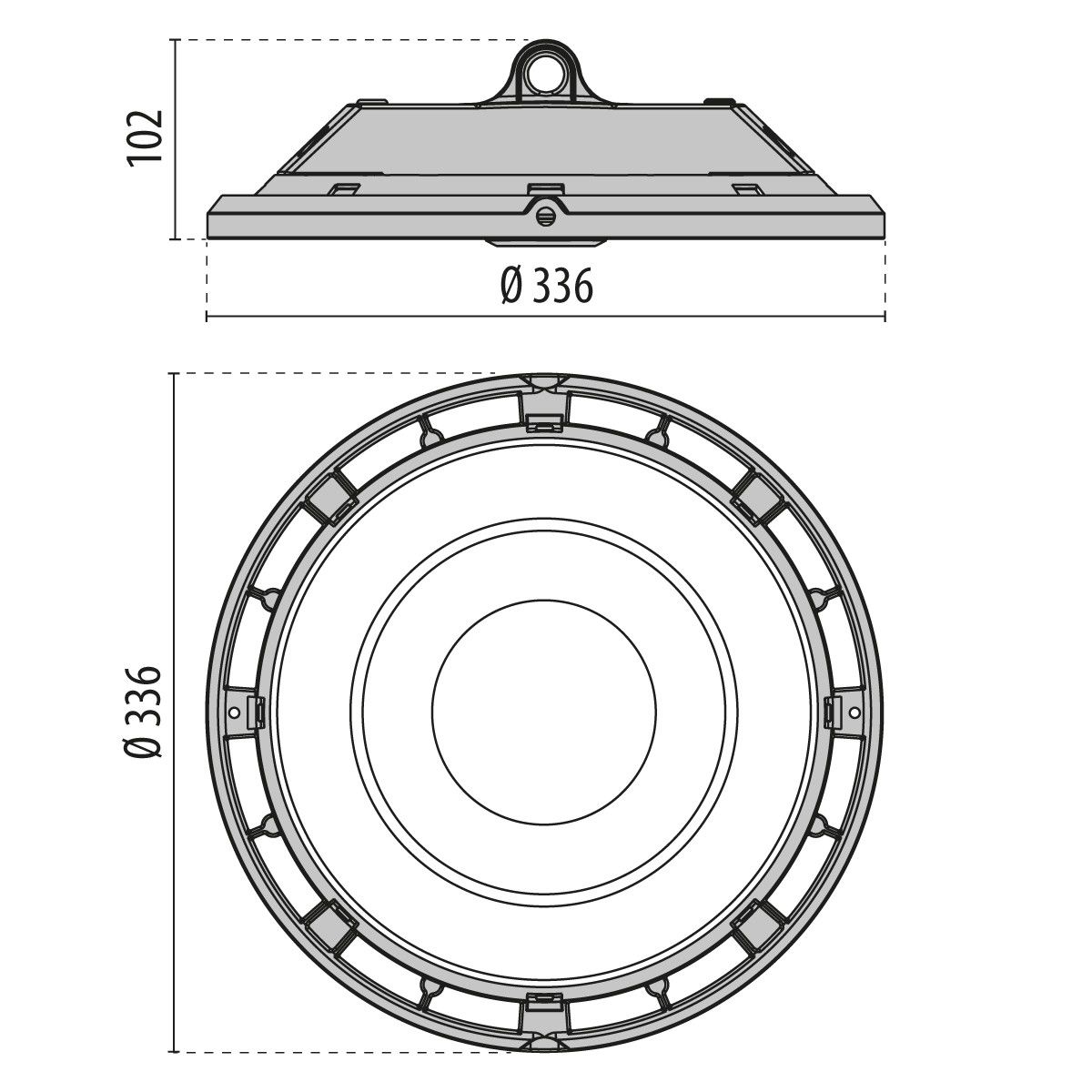 LED-Hallenpendelleuchte 3111276