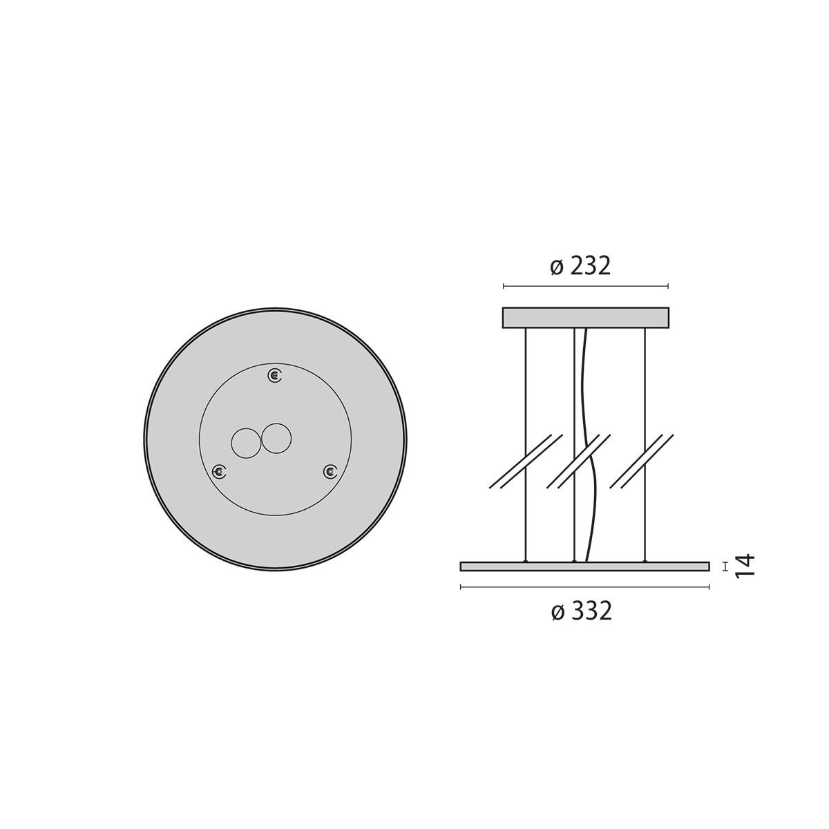 LED-Pendelleuchte 3116319