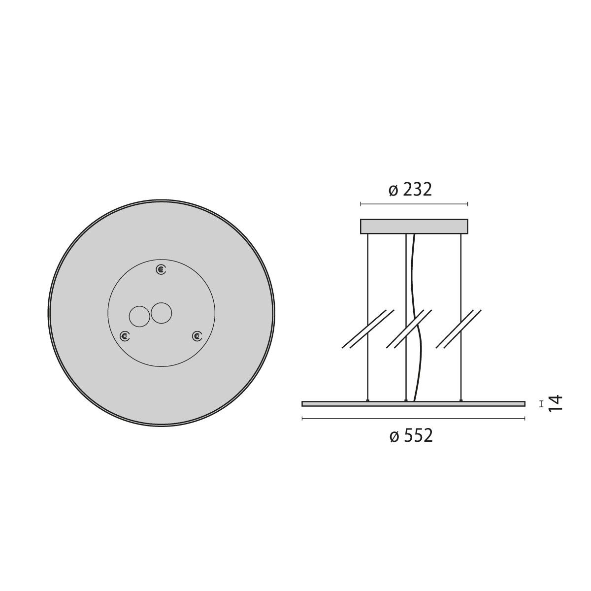 LED-Pendelleuchte 3116327