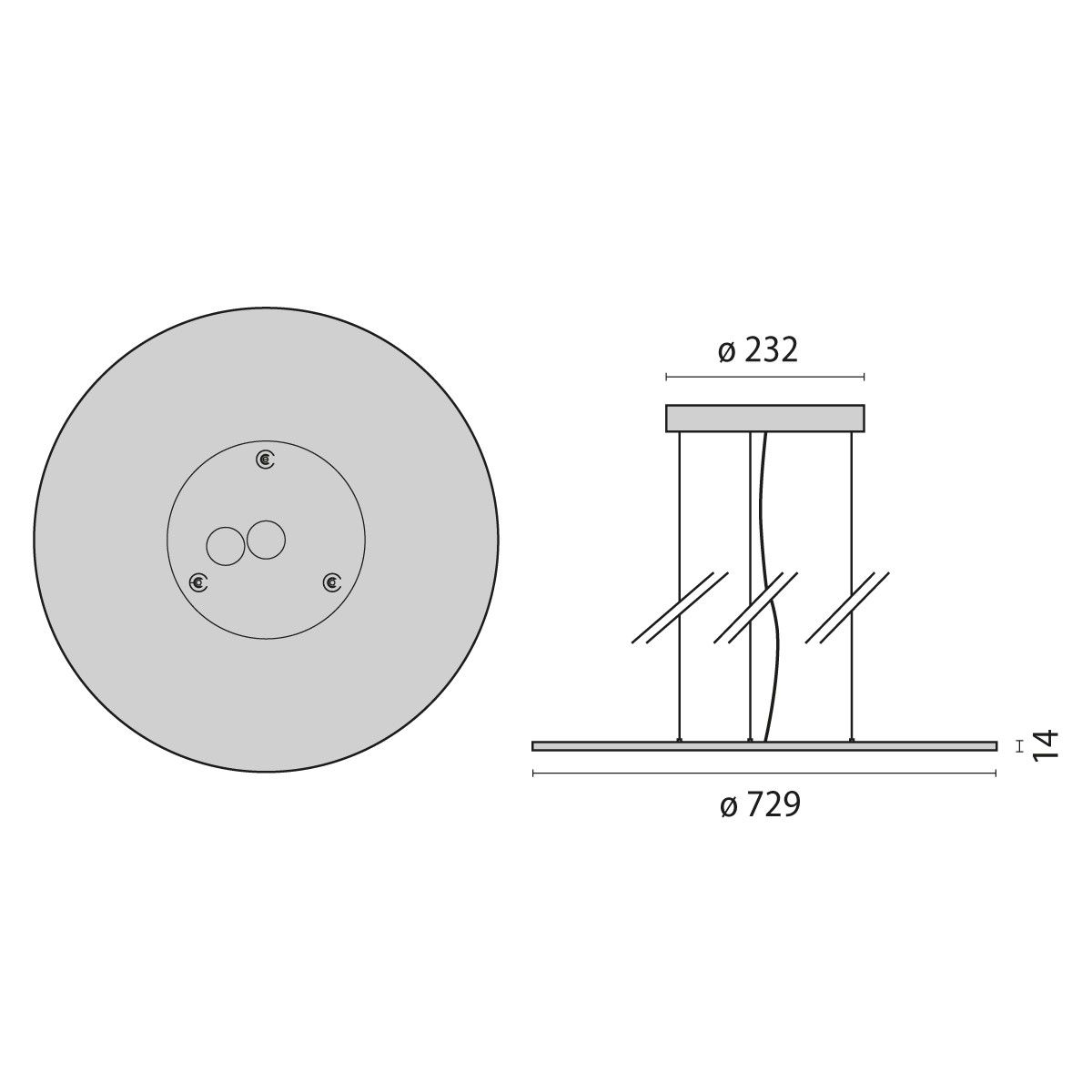 LED-Pendelleuchte 3116331