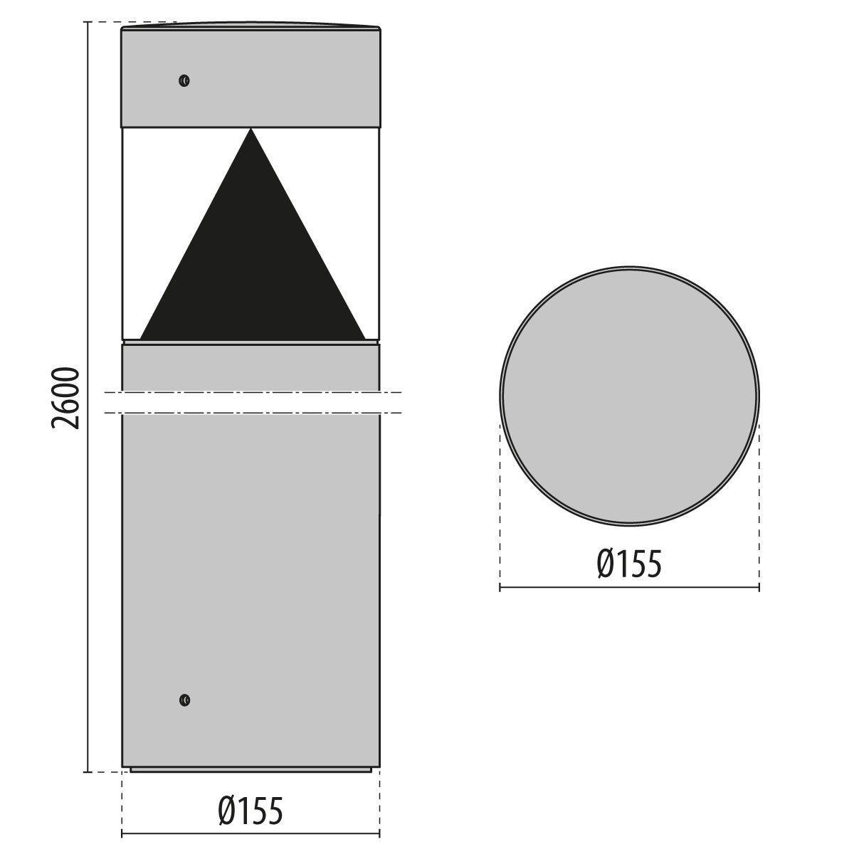 LED-Pollerleuchte 3114910