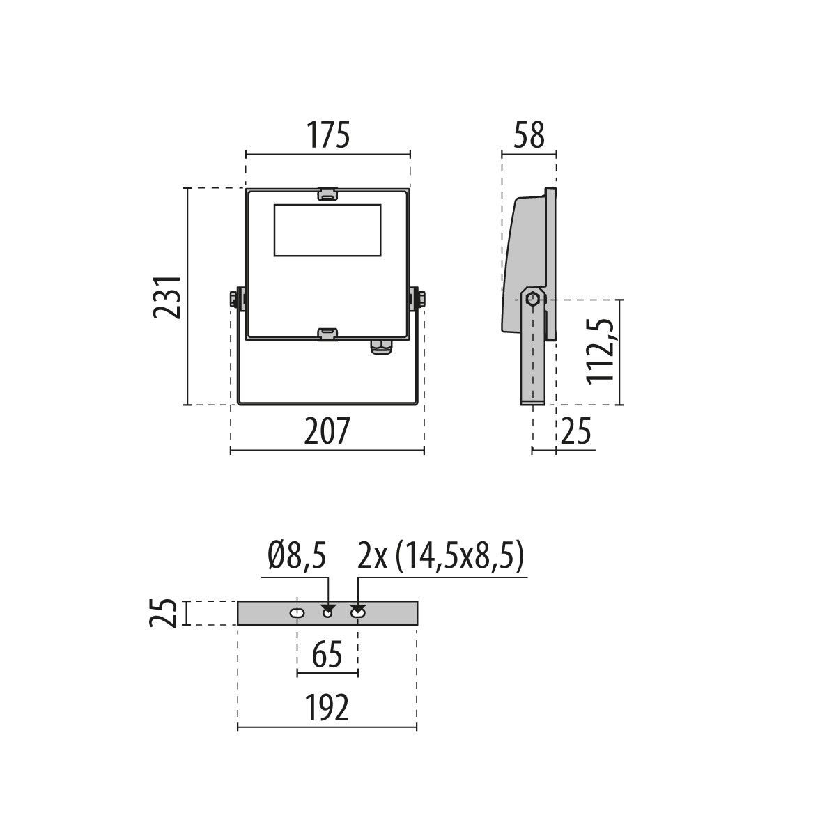 LED-Scheinwerfer 306509