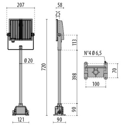 LED-Scheinwerfer 306541