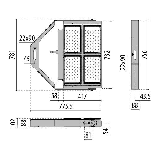 LED-Scheinwerfer 3107656