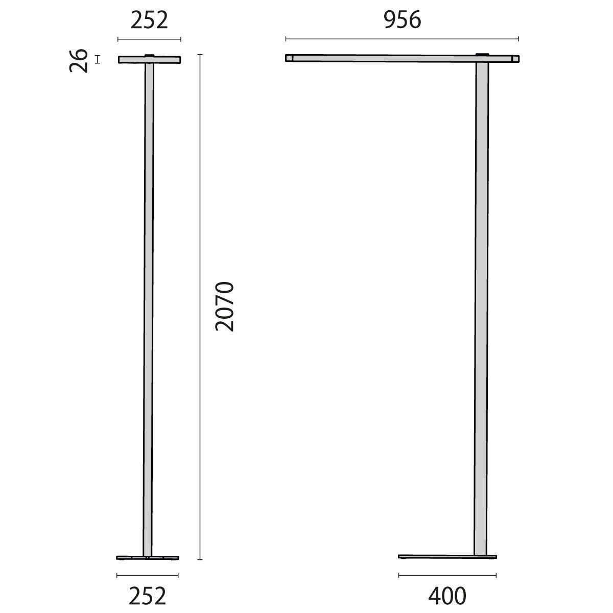 LED-Stehleuchte 3115400