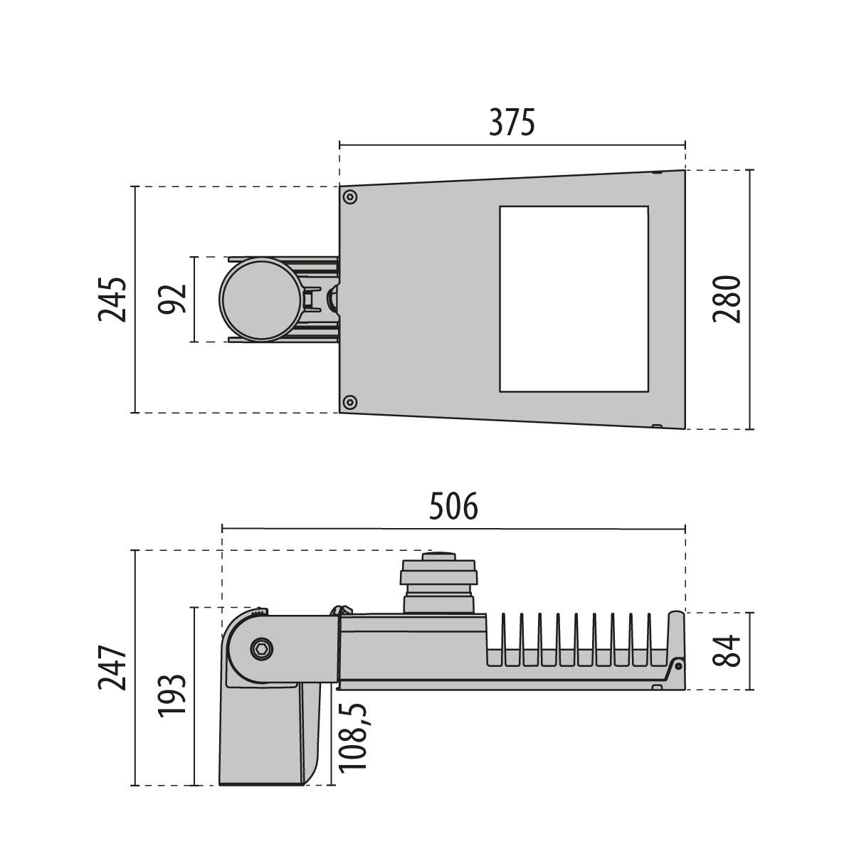 LED-Straßenleuchte 3108903