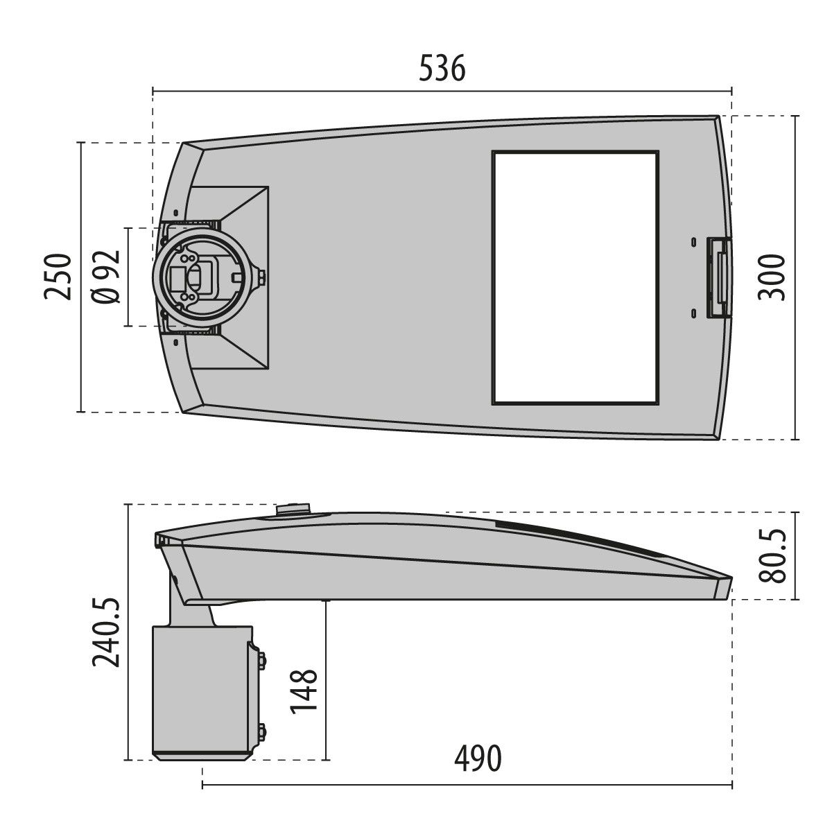 LED-Straßenleuchte 3112204