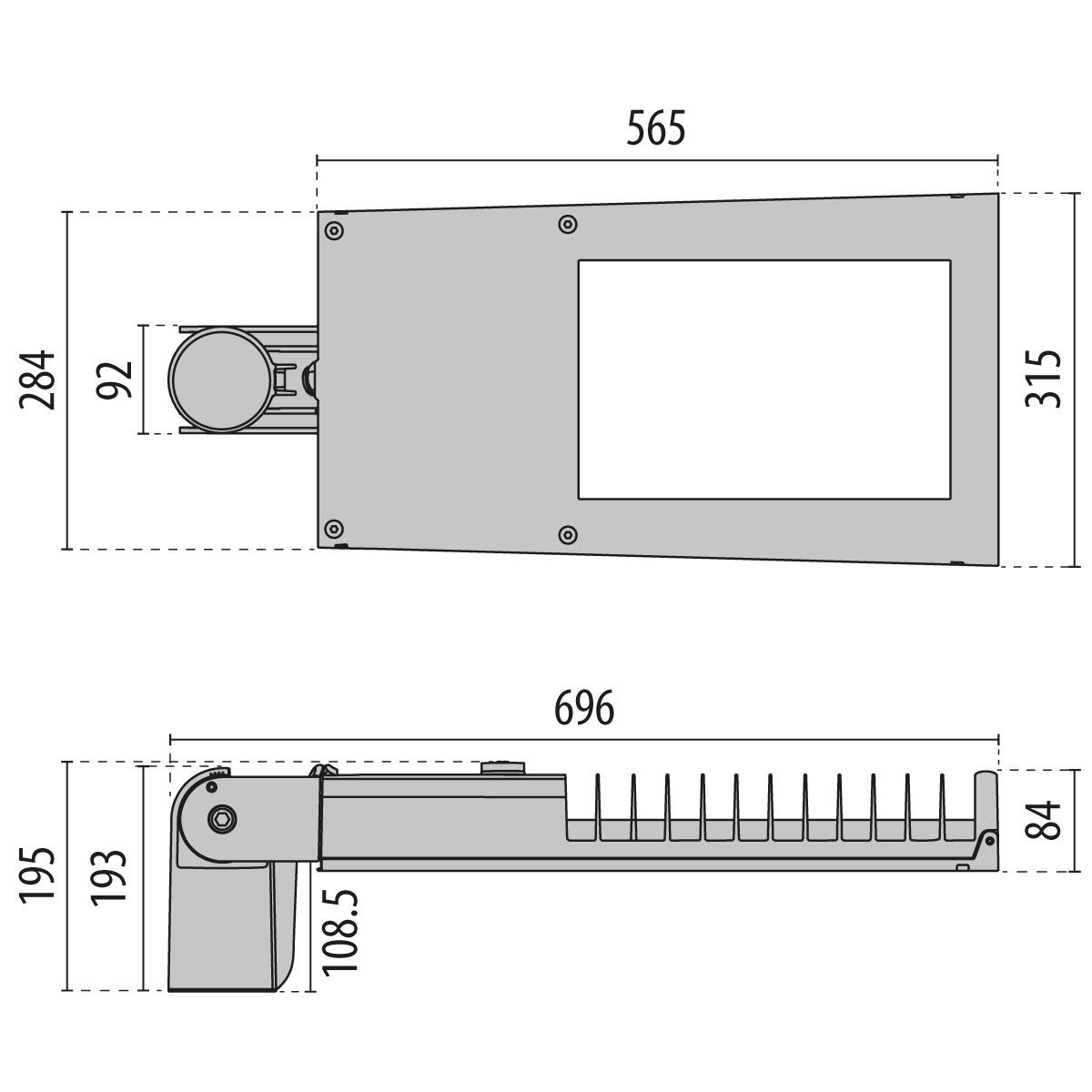 LED-Straßenleuchte 3112847