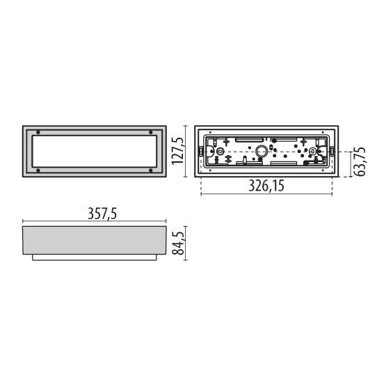 LED-Wandleuchte 3109460