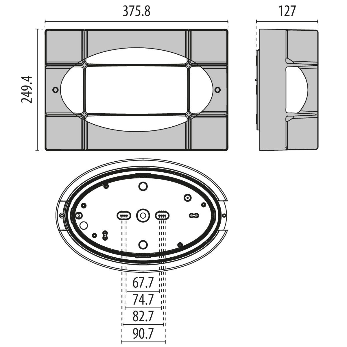 LED-Wandleuchte 3113247