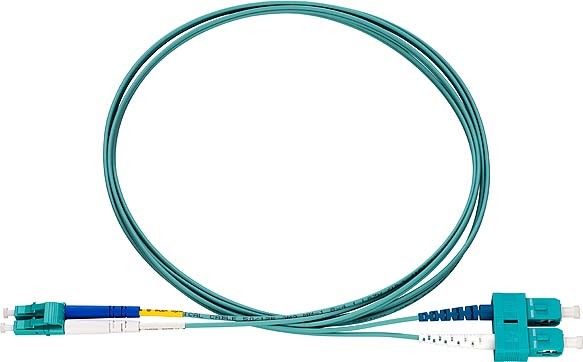 Patchkabel LC-D/SC-D OM5 gn 2m