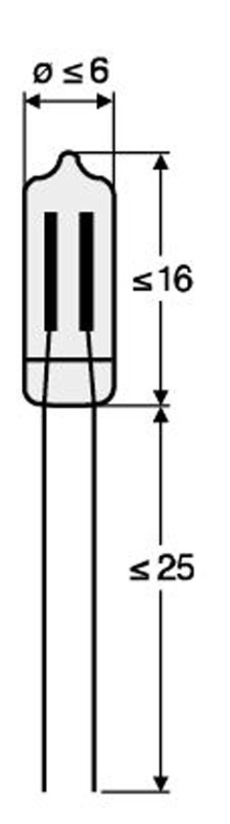 Miniaturglimmlampe 31020