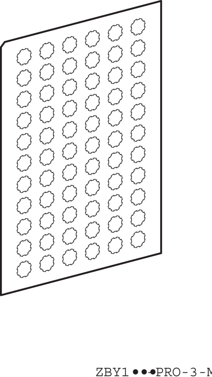 Einlegeschild ZBY1101