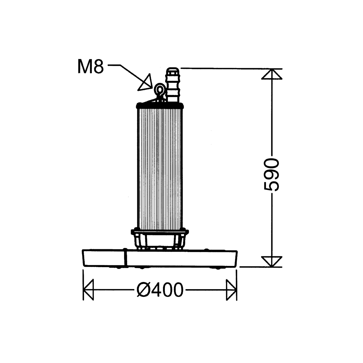 LED-Hallenstrahler 3402 L180 G2 DIMD