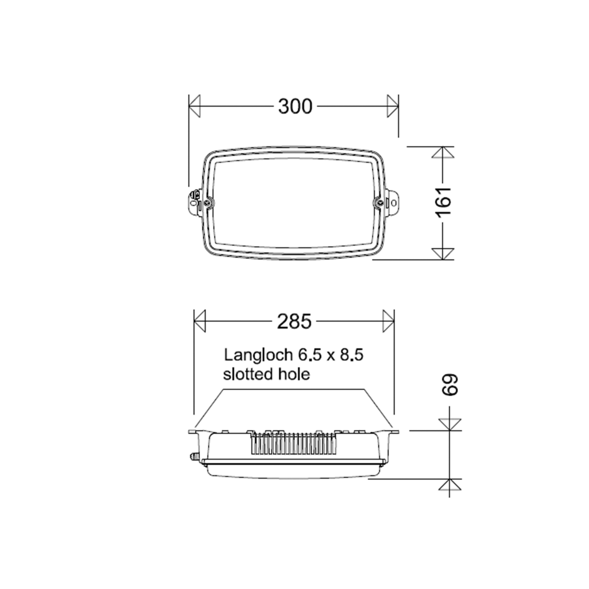 LED-Notleuchte 3611 L10