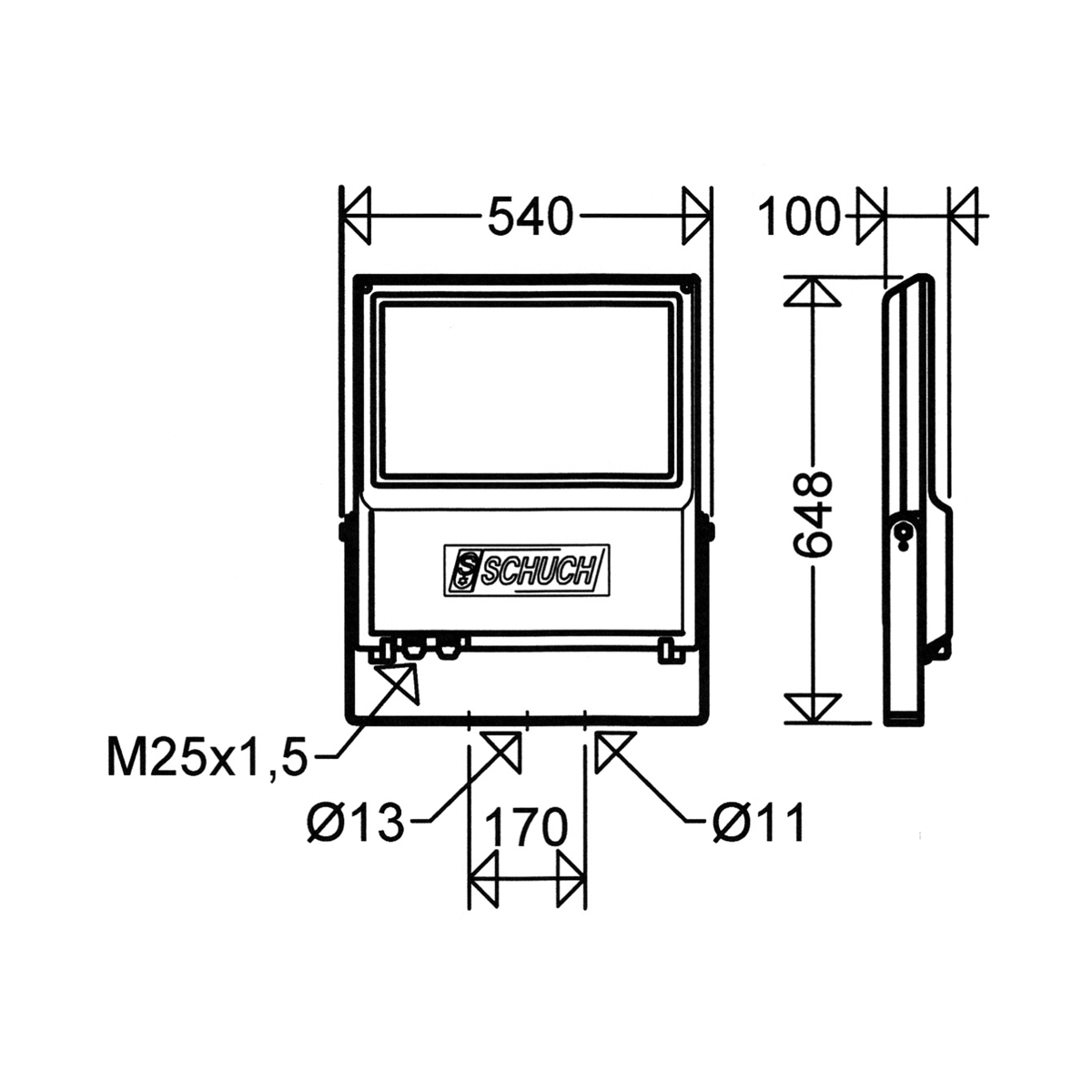 LED-Scheinwerfer 7800 12803