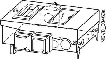 Abgangskasten BD2-AK2M2/2SD163CEE1