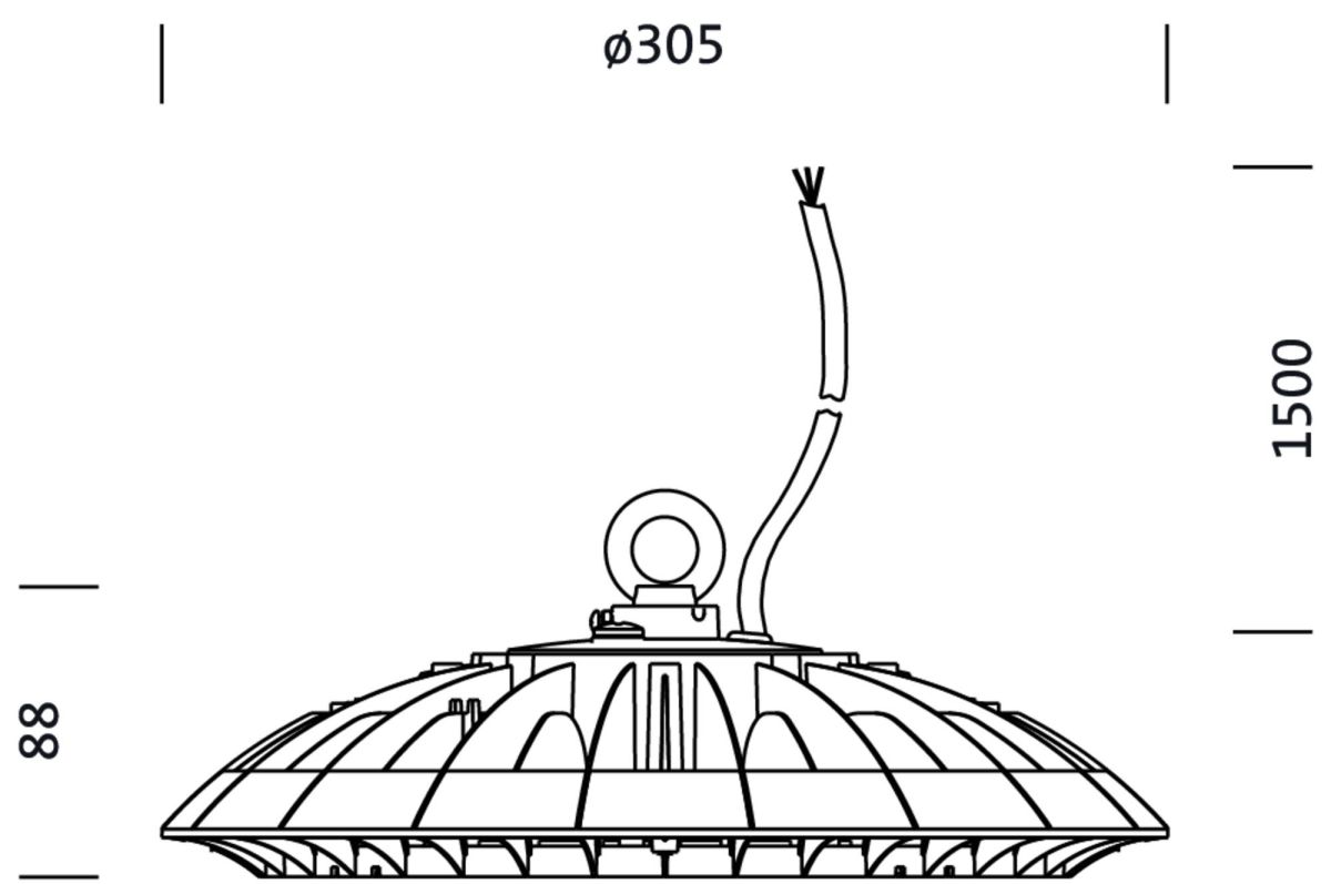 LED-Hallenleuchte 51HP32MB4MMA