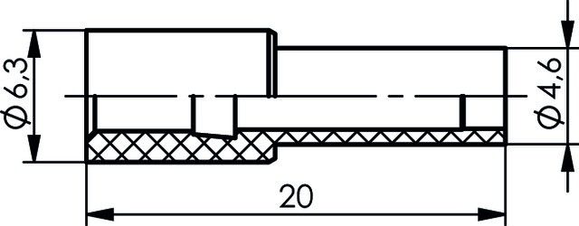 Knickschutztülle B00080A0002