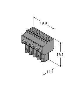 Anschlussklemme MC 1.5/ 5-ST-3.81 BK