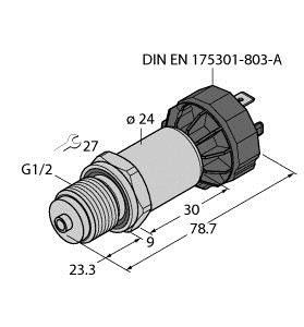 Drucktransmitter PT2.5R-2008-I2-DA91