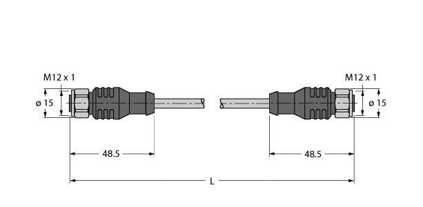 Feldbusleitung RKCV-RKCV #8900674