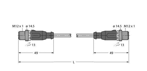 Leitung für Industrial RSSD-RSSD-4416-15M