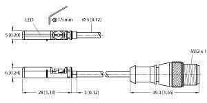 Magnetfeldsensor BIM-UNT-AN6X-0.3-RS4