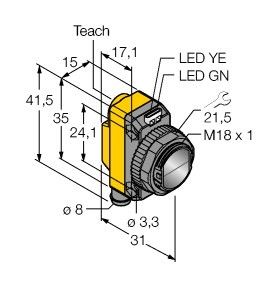 Opto Sensor QS18EP6LPQ7