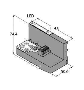 Programmierb. Gateway BL20-PG-EN