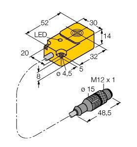 Schreib-Lese-Kopf HF TN-Q14-0.15-RS4.47T