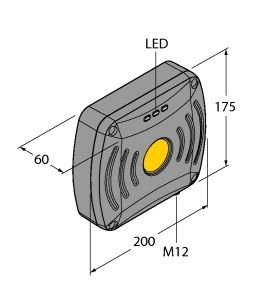 Schreib-Lesegerät UHF TN902-Q175L200-H1147