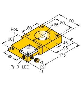 Sensor NI65R-S32SR-VP44X