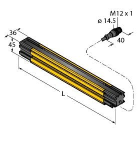 Sicherheitslichtvorhang SLLE23-1680P8