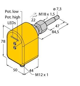 Strömungssensor FCST-A4P-LIX-H1141