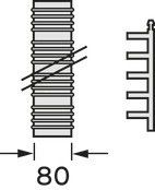 Paket 1.52 Luft-/Abgasführ 0010030864