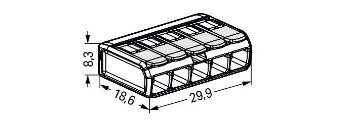 COMPACT-Verbindungsklemme 221-485