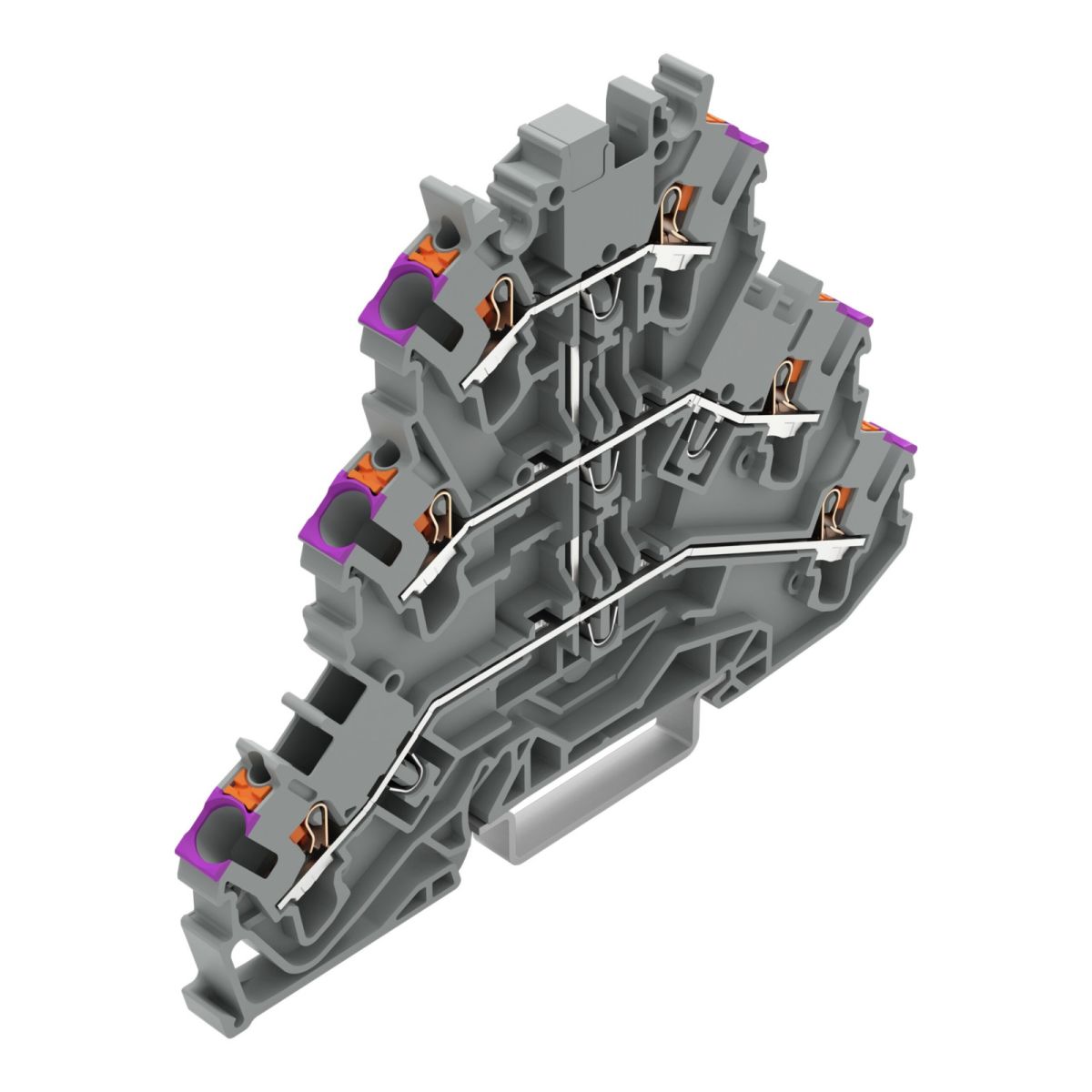 Dreistockklemme 2202-3208