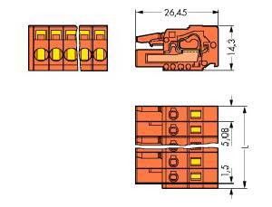 Federleiste 231-316/026-000