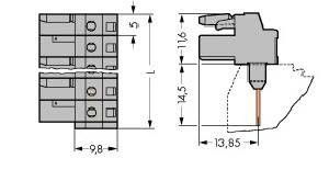 Federleiste 232-233/005-000