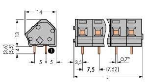 GDS-Klemme 236-505