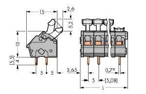 Klemmleiste 256-402