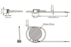 Rogowski-Spule 855-9150/2000-1751