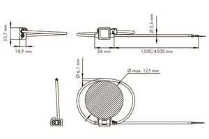 Rogowski-Spule 855-9450/2000-1251