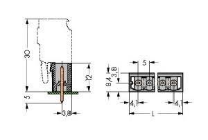 Stiftleiste 231-150/001-000