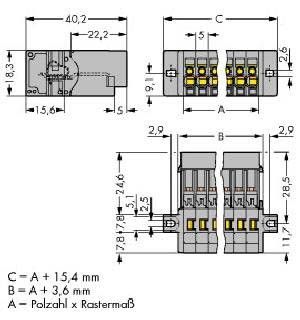 Stiftleiste 769-612/002-000