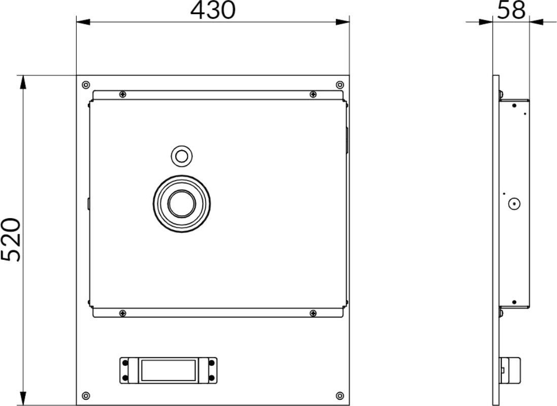 Spanndeckenlautsprecher SDL400MR alu