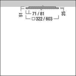 LED-Anbauleuchte LF3 A 5000-940 Q WH