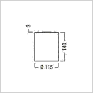 LED-Deckeneinbauleuchte MICROS2 SC #60300052