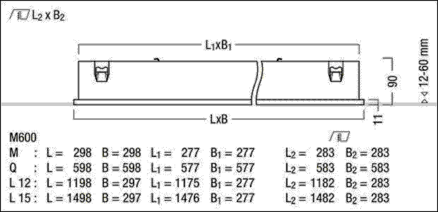 LED-Einbauleuchte LF3 E 1600 #42939165